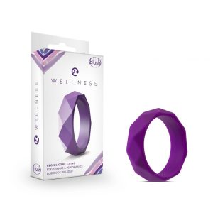 Wellness - Geo C Ring - Purple - Image 1