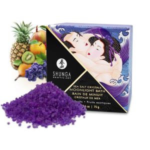 Oriental Crystals Bath Salts - single uses and display - Exotic Fruits 75 gr. - Image 1
