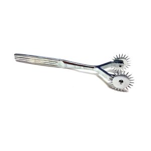 Stainless Steel 2 Prong Pinwheel - Image 1