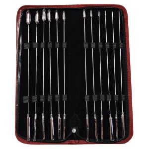 Stainless Steel 12 Piece Rosebud Dilator Set - Image 1