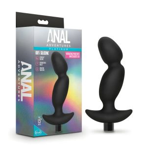 Anal Adventures - Silicone Prostate Massager - Image 1