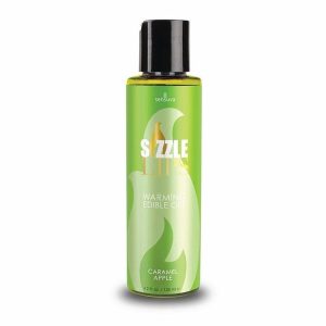 Sizzle Lips Edible Warming CaramelApple - Image 1