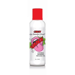 Warming & Lickable Massage Oil Cherry - Image 1