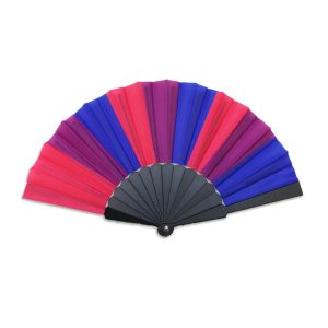 Bisexual Pride Hand Fan - Image 1