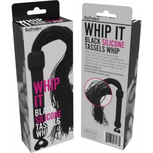 Whip It! Black Tassel Whip - Image 1
