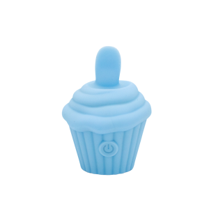 Cake Eater Clit Flicker Stimulator -Blue - Image 1