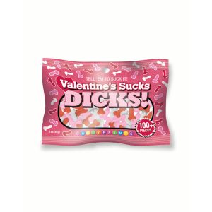 Valentines Sucks Dicks Candy 3oz bag - Image 1