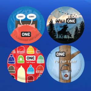 ONE Canadian Classic Condoms 100p Bowl - Image 1