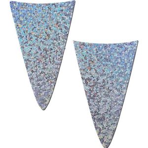 Strapless Bikini Micro Merkins - Silver* - Image 1