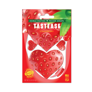 Tastease: Edible Pasties - Strawberry - Image 1