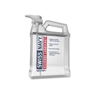 Swiss Navy Premium Silicone 1 Gallon Jug - Image 1