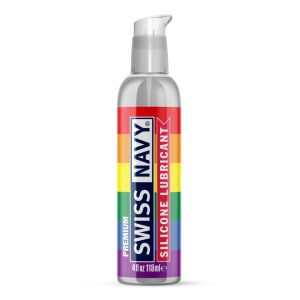 Swiss Navy Premium Silicone 4oz Pride - Image 1