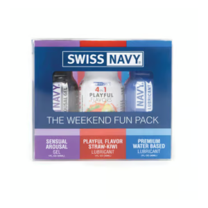 Swiss Navy Weekend Fun Pack 3x1oz - Image 1