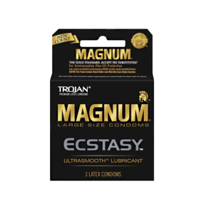 Trojan Magnum Ecstasy Condoms - 3 pk - Image 1