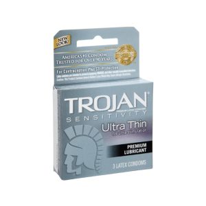 Trojan Sensitivity Ultra Thin - 3 pk - Image 1