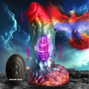 Rainbow Phoenix Vibrating Silicone R/C - Image 1