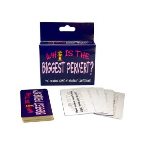 Who is the Biggest Pervert? Card Game - Image 1