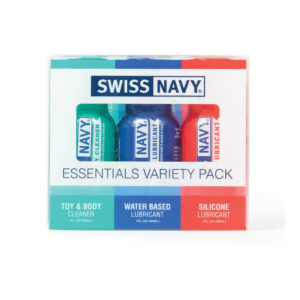 Swiss Navy Essentials Variety Pack 3x1oz - Image 1