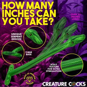 Slither Silicone Dildo 22.5" - Image 3