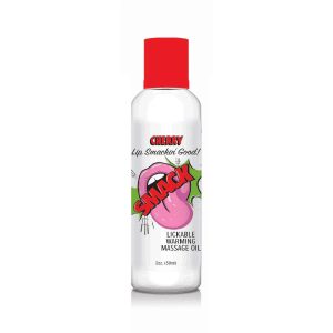 Warming & Lickable Massage Oil Cherry - Image 3