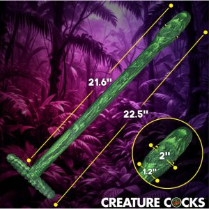 Slither Silicone Dildo 22.5" - Image 4