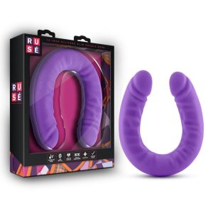 RUSE 18" Silicone Slim Double Dong - Image 2