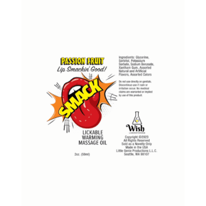 Warming & Lickable Massage Oil PassionFr - Image 2