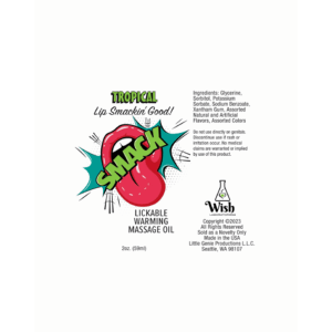 Warming & Lickable Massage Oil Tropical - Image 2