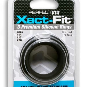 Xact-Fit Silic Rings #14, #17, #20 Black - Image 2