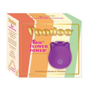 Voodoo Flower Power Rose - Purple - Image 4