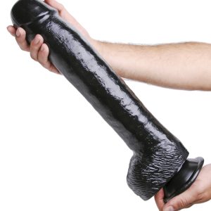 The Black Destroyer Huge 17 Inch Dildo - Image 4