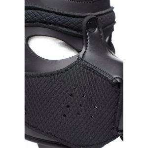 Spike Neoprene Puppy Hood - Black - Image 10