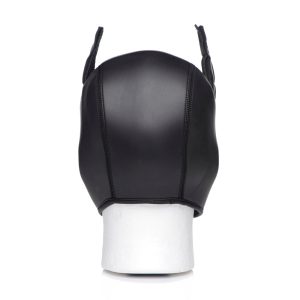 Spike Neoprene Puppy Hood - Black - Image 5
