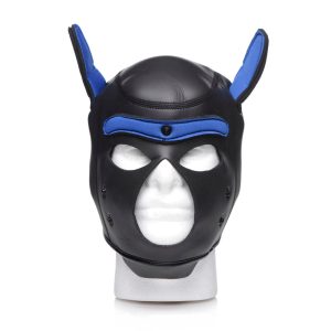 Spike Neoprene Puppy Hood - Blue - Image 5