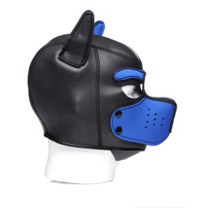 Spike Neoprene Puppy Hood - Blue - Image 4