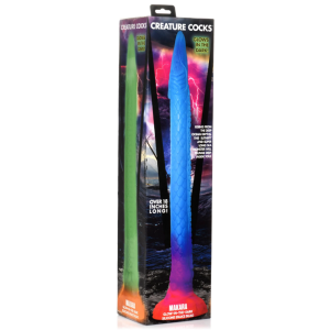 Makara Glow-In-Dark Silicone Snake Dildo - Image 6