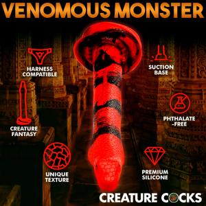 King Cobra - X-Large 18" Silicone Dong - Image 4