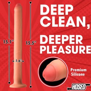15" Thick Silicone Enema Hose - Image 2