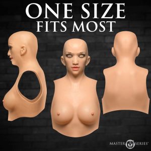 Sexy Skin Suit Silicone Head, Face & C Cup Breasts - Image 2