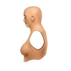 Sexy Skin Suit Silicone Head, Face & C Cup Breasts - Image 7