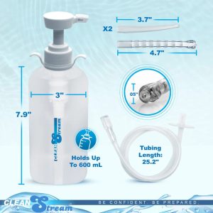 XL Enema Bottle with 3 Attachments - Image 4