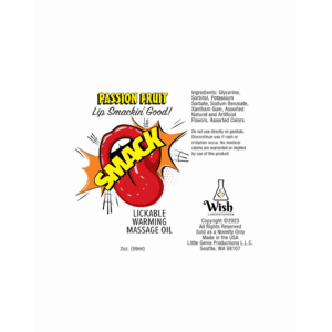 Warming & Lickable Massage Oil PassionFr - Image 4